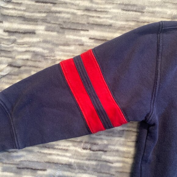 OshKosh B'Gosh Toddler Boys Hoodie Jacket Size 2T Kids Navy Blue Full Zip New - Picture 3 of 5